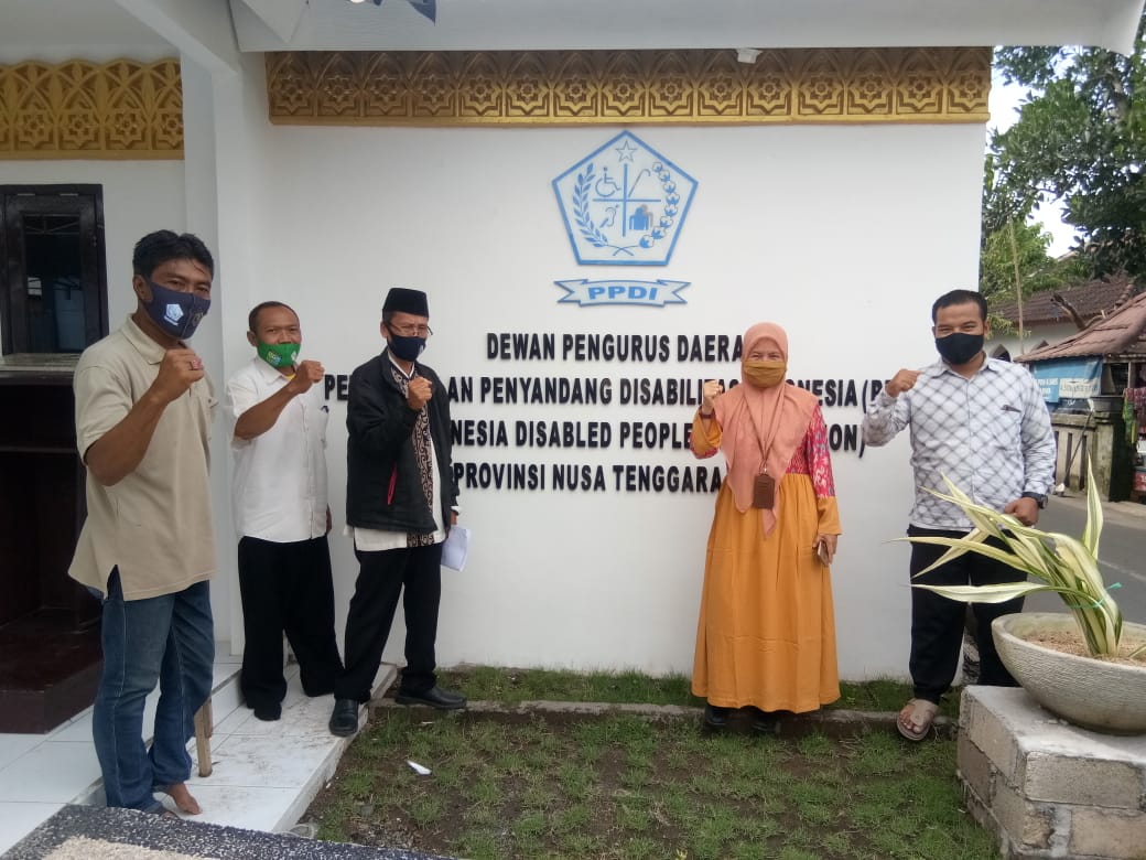 DPD Perkumpulan Penyandang Disabilitas Indonesia (PPDI) NTB siap bermitra wujudkan NTB Gemilang